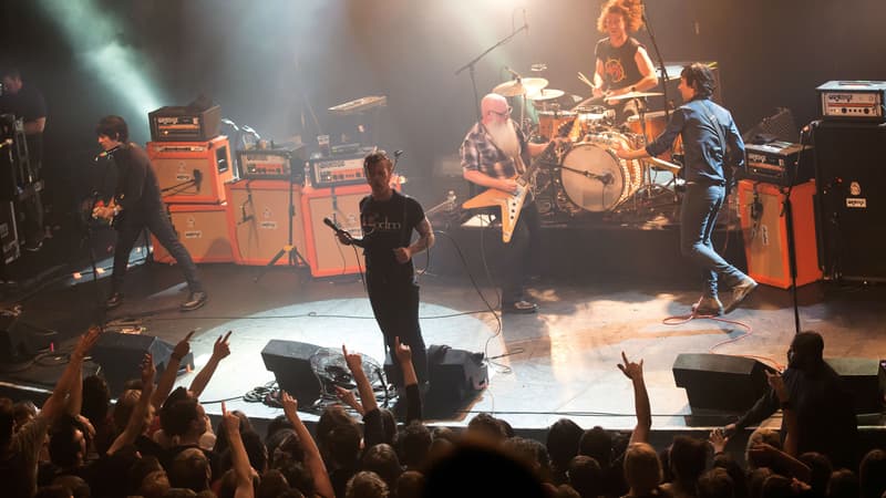Eagles of Death Metal au Bataclan le vendredi 13 novembre 2015.