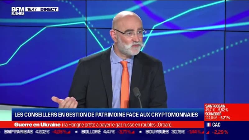 Louis Alexandre de Froissard (Montaigne Conseil & Patrimoine) : Les conseillers en gestion de patrimoine face aux cryptomonnaies - 06/04