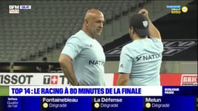 Top 14: le Racing 92 à 80 minutes de la finale