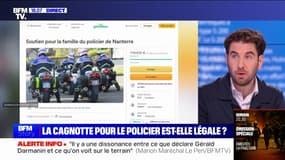 Cagnotte du policier mis en examen pour l'homicide de Nahel: que dit la loi?