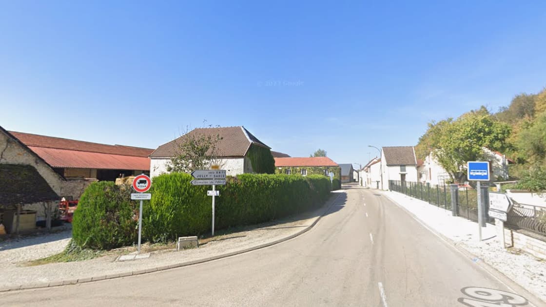 POUR AMÉLIORER LA SÉCURITÉ DES HABITANTS, CETTE ROUTE SITUÉE À BOURGUIGNONS RESTERA EN TRAVAUX AU MOINS JUSQU'AU 31 OCTOBRE