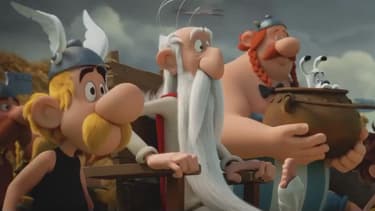 Image extraite du prochain volet des aventures d'Astérix et Obélix sur grand écran.