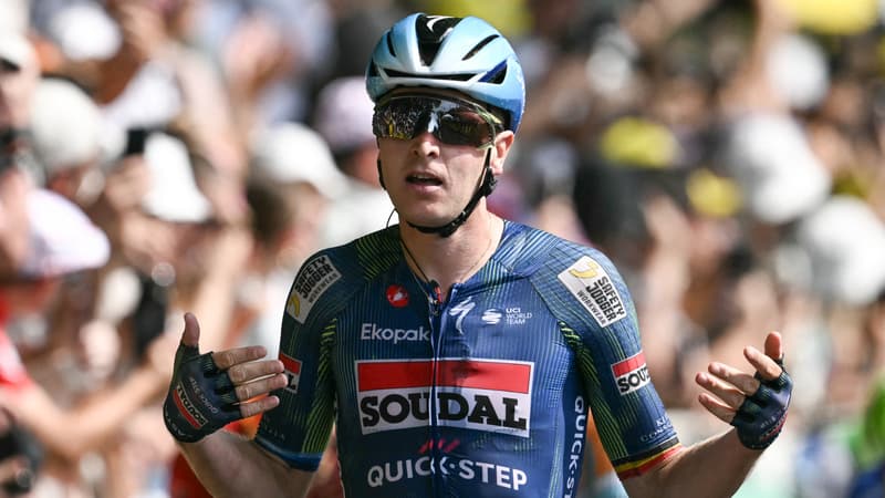 Tim Merlier vainqueur de la 7e etape du Tour de France a Bordeaux le 10 07 2026 2318528