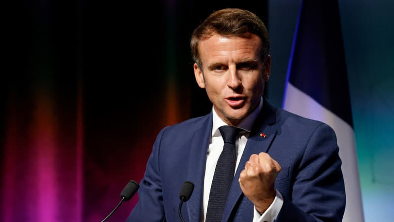 Emmanuel Macron détaille les contours du projet de loi d'accélération des énergies renouvelables
