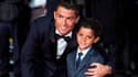 Cristiano Ronaldo et son fils Ronaldo Jr.