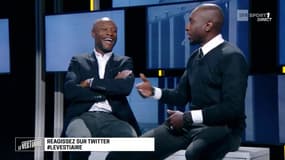 William Gallas et Mamadou Niang