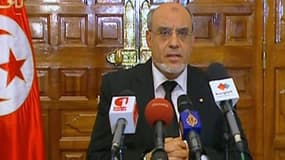 Le Premier ministre tunisien, Hamadi Jebali.