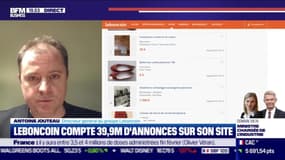 Antoine Jouteau (Leboncoin) : Leboncoin compte 39,9 millions d'annonces sur son site - 09/02