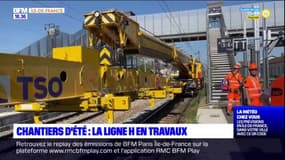 D'importants travaux menés sur la ligne H du Transilien cet été