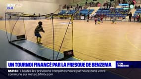 Bron: un tournoi financé grâce à la fresque de Benzema