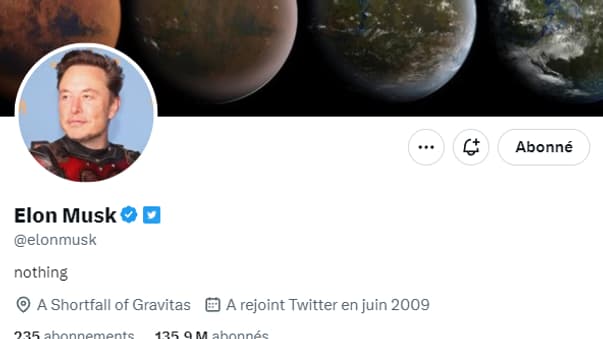 Il est également possible qu'un compte ayant un badge bleu soit également affilié à une organisation.
