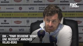 Angers-OM : "Finir deuxième serait une réussite" annonce Villas-Boas