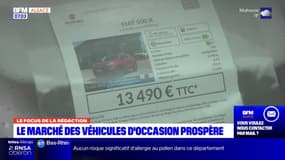 Alsace: les vehicules d'occasion ont la côte