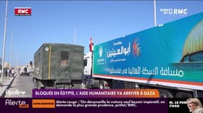Bloquée en Égypte, l'aide humanitaire va arriver à Gaza