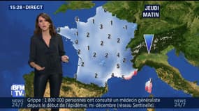 La météo pour ce jeudi 9 février 2017