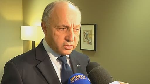 Laurent Fabius a fait part de son inquiétude, lundi, à Bruxelles.