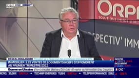 Pascal Boulanger (FPI) : Les ventes de logements neufs s'effondrent - 25/05