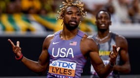 Noah Lyles champion du monde du 200 m pour la quatrième fois  à Tokyo, 18/09/2025
