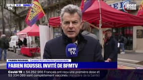 Fabien Roussel, candidat PCF à l'élection présidentielle, propose de revaloriser le SMIC à 1900 euros brut
