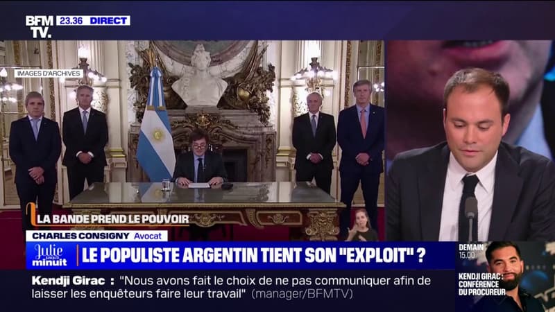 LA BANDE PREND LE POUVOIR - Le populiste argentin tient son 