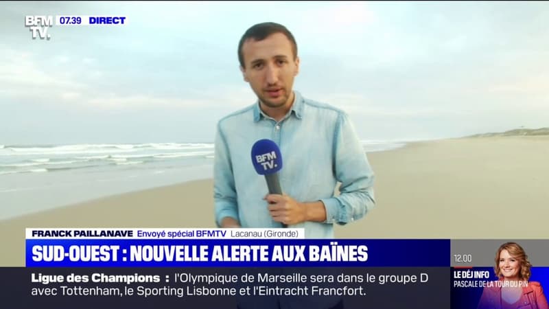 Le littoral de Nouvelle-Aquitaine à nouveau placé en alerte maximale pour risque de baïnes