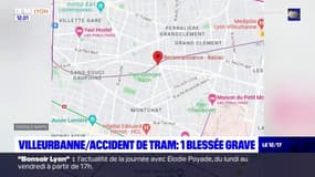 Villeurbanne: un blessé grave dans un accident de tramway