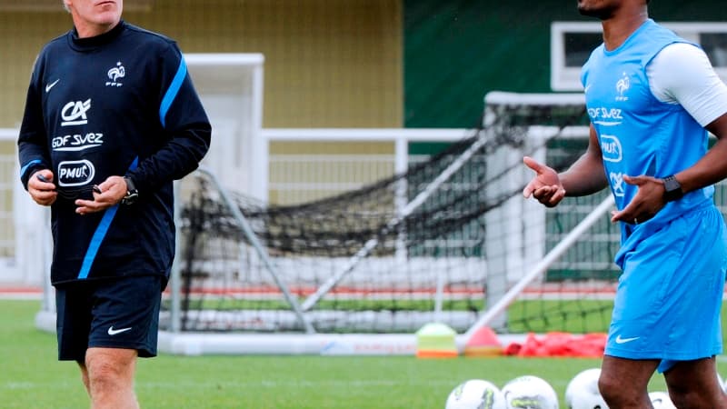 Didier Deschamps et Patrice Evra