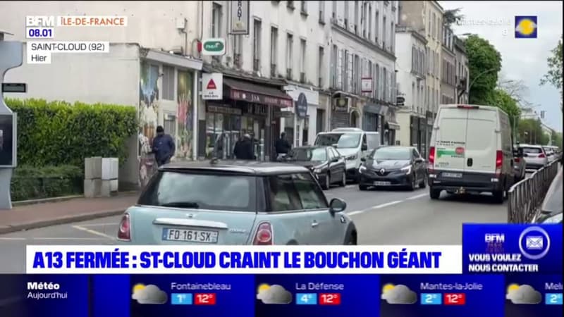 A13 fermée: Saint-Cloud craint le bouchon géant