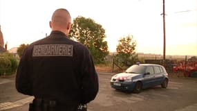 Les gendarmes sur les lieux du drame, samedi à Walincourt-Selvigny.