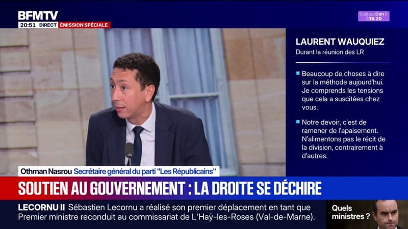Othman Nasrou, secrétaire général du parti 
