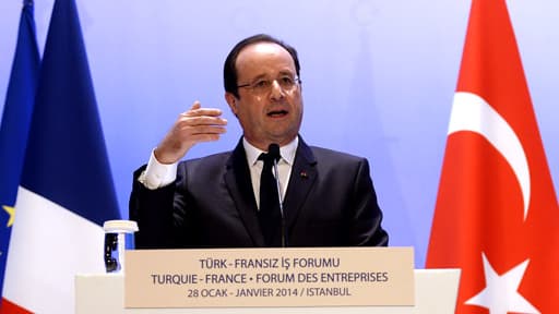 François Hollande a reconnu ce 23 janvier avoir échoué dans l'inversion de la courbe du chômage
