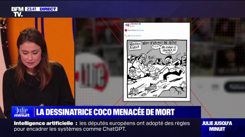 LA BANDE PREND LE POUVOIR - La dessinatrice Coco menacée de mort