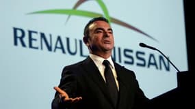 Carlos Ghosn, le patron de l'alliance Renault-Nissan, peut se féliciter des ventes en 2013
