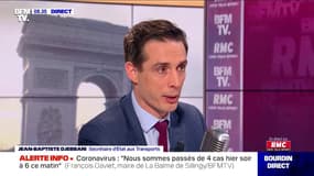 Coronavirus: Jean-Baptiste Djebbari n'exclut pas "des confinements et des mesures"