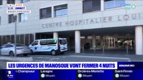 Manosque: les urgences de l'hôpital vont à nouveau fermer pendant quatre nuits