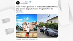 Des photos d'un maire adjoint en vacances à Nice ont fait polémique.