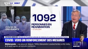 Covid-19: les chiffres en réanimation "doublent tous les 12 jours" à Paris selon Patrick Berche