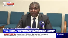 Disparition d'Héléna: "L'enquête a connu une accélération hier matin", affirme Camille Miansoni, procureur de la République de Brest