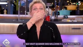 Anne-Elisabeth Lemoine dans C à vous, le 17 janvier 2019.