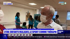 Lyon : du sport pour les enfants à l'hôpital grâce à une tour mobile