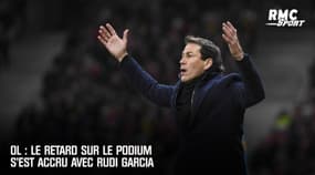 20 matches après son arrivée, Garcia n'a rien changé pour l'OL dans la course au podium