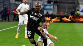 Gaël Kakuta avec Amiens face à l'OM en Ligue 1, le 6 mars 2020.