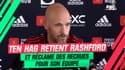 Manchester United : Ten Hag retient Rashford et réclame des recrues