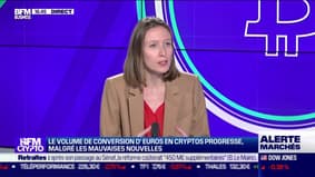 Le volume de conversion d'euros en cryptos progresse