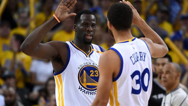 Draymond Green et Stephen Curry