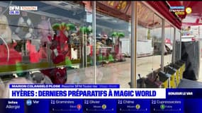 Hyères: les derniers préparatifs avant la réouverture de Magic World