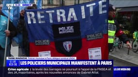 "On demande (...) que notre métier soit reconnu à sa juste valeur": les policiers municipaux manifestent à Paris