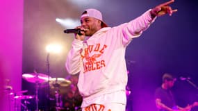 Le rappeur Nelly sur scène à Nashville, le 26 mars 2024.