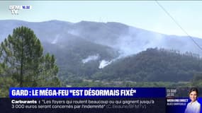 Incendie dans le Gard: le méga-feu est "désormais fixé"