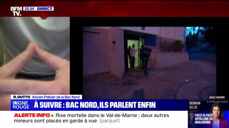 "Être jugé et lâché par ses pairs, c'est ce qui m'a détruit": un ancien policier de la BAC Nord témoigne sur BFMTV